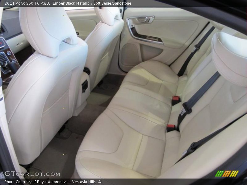 Ember Black Metallic / Soft Beige/Sandstone 2011 Volvo S60 T6 AWD