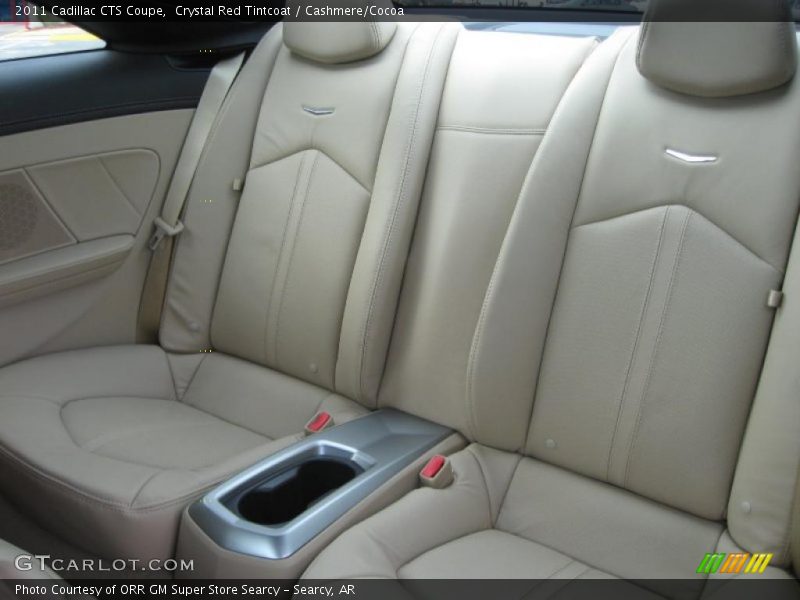  2011 CTS Coupe Cashmere/Cocoa Interior