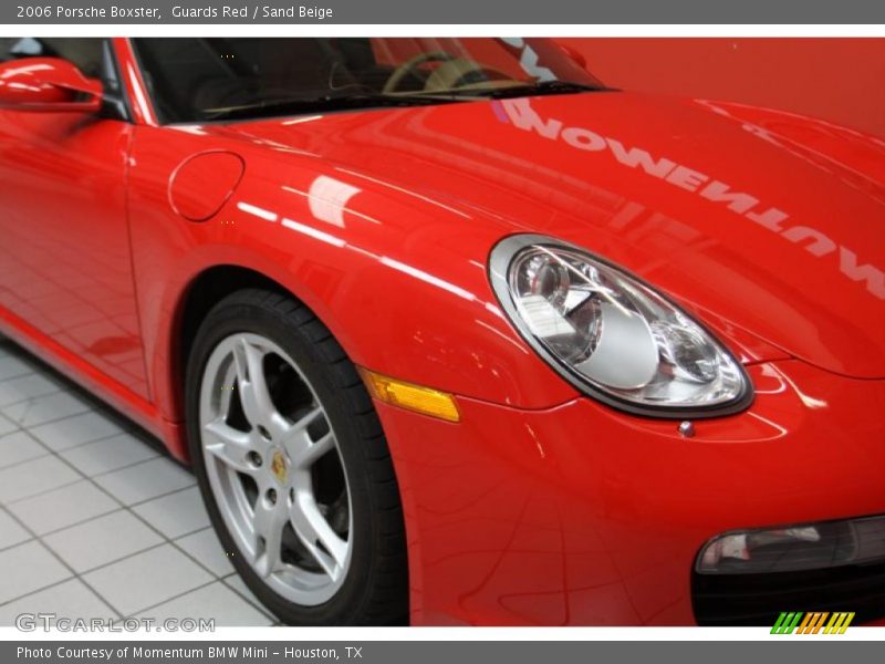 Guards Red / Sand Beige 2006 Porsche Boxster