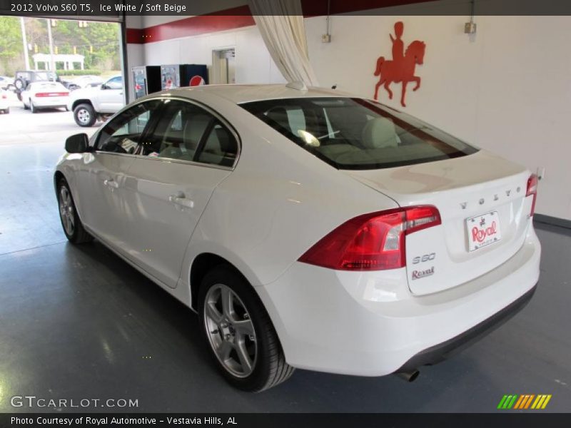 Ice White / Soft Beige 2012 Volvo S60 T5