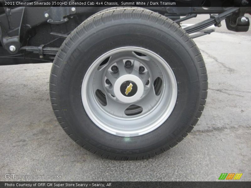  2011 Silverado 3500HD Extended Cab 4x4 Chassis Wheel