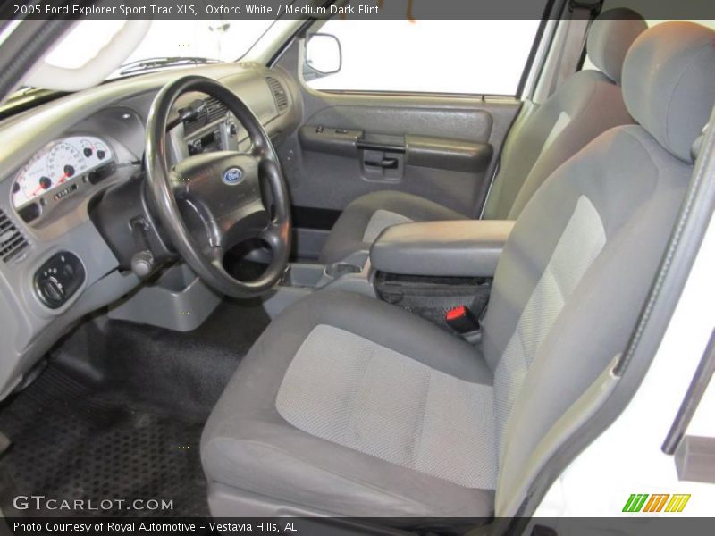 Oxford White / Medium Dark Flint 2005 Ford Explorer Sport Trac XLS