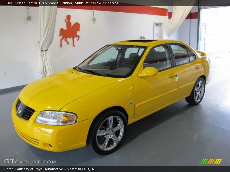 Sunburst Yellow / Charcoal 2006 Nissan Sentra 1.8 S Special Edition