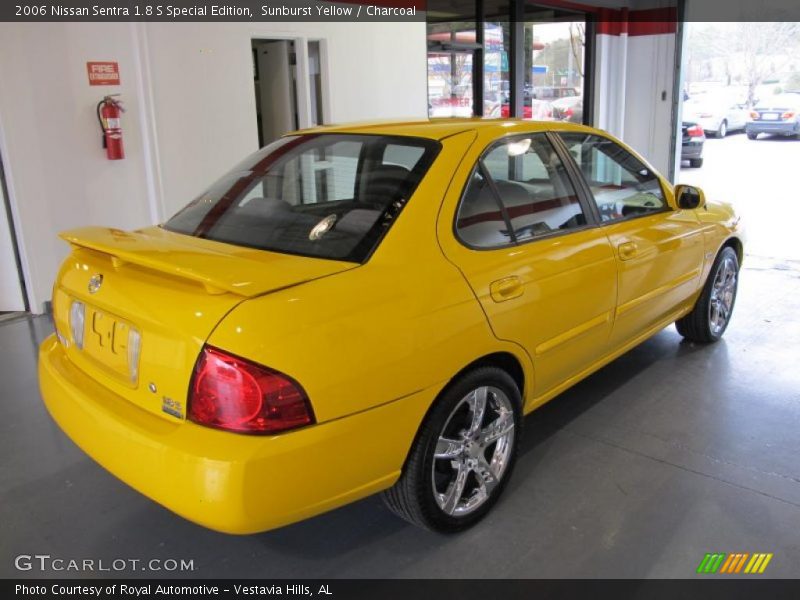 Sunburst Yellow / Charcoal 2006 Nissan Sentra 1.8 S Special Edition