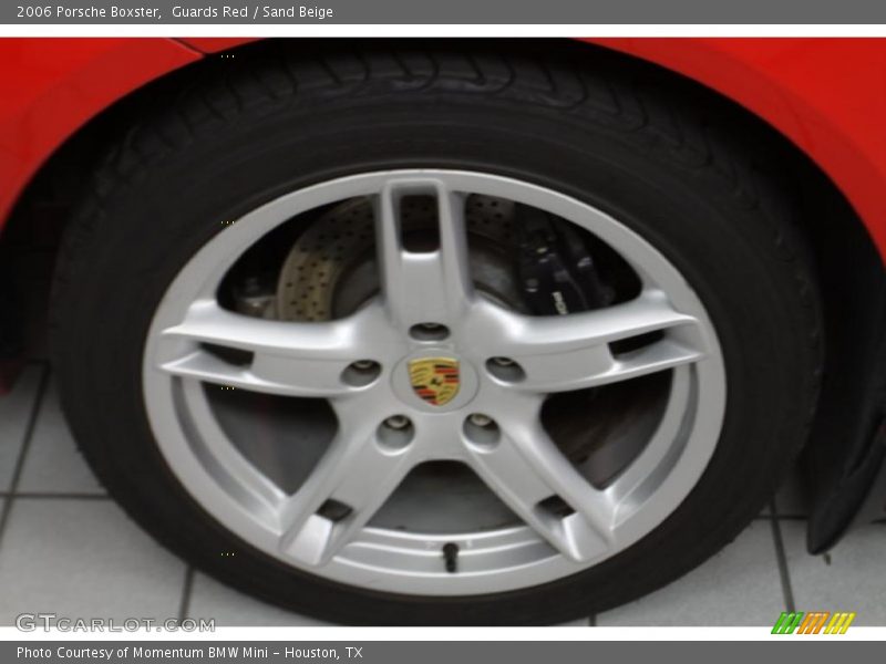 Guards Red / Sand Beige 2006 Porsche Boxster