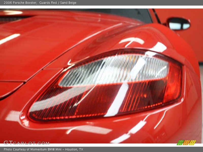 Guards Red / Sand Beige 2006 Porsche Boxster