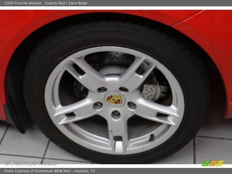 Guards Red / Sand Beige 2006 Porsche Boxster