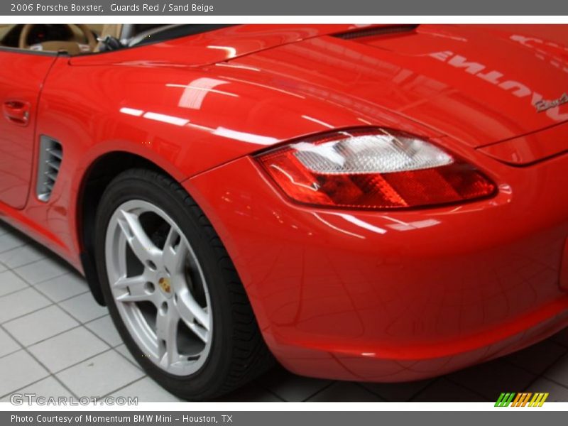 Guards Red / Sand Beige 2006 Porsche Boxster