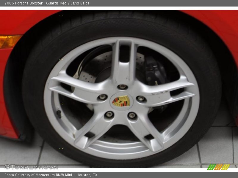 Guards Red / Sand Beige 2006 Porsche Boxster