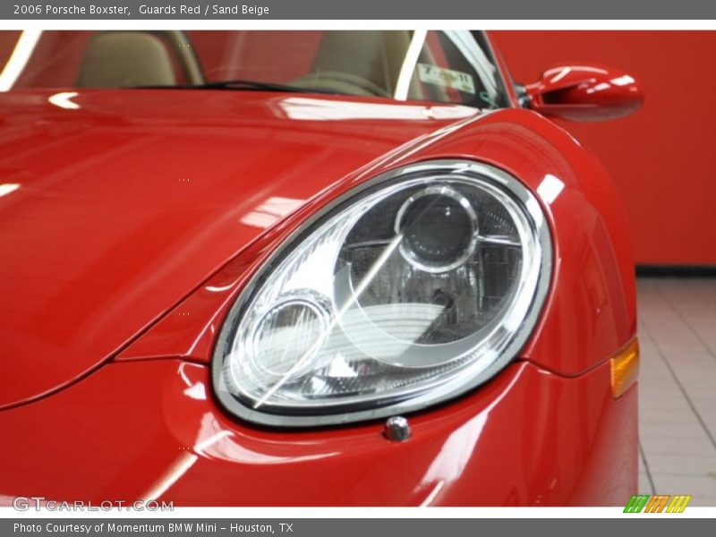 Guards Red / Sand Beige 2006 Porsche Boxster