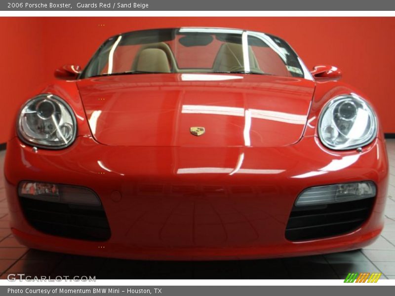 Guards Red / Sand Beige 2006 Porsche Boxster