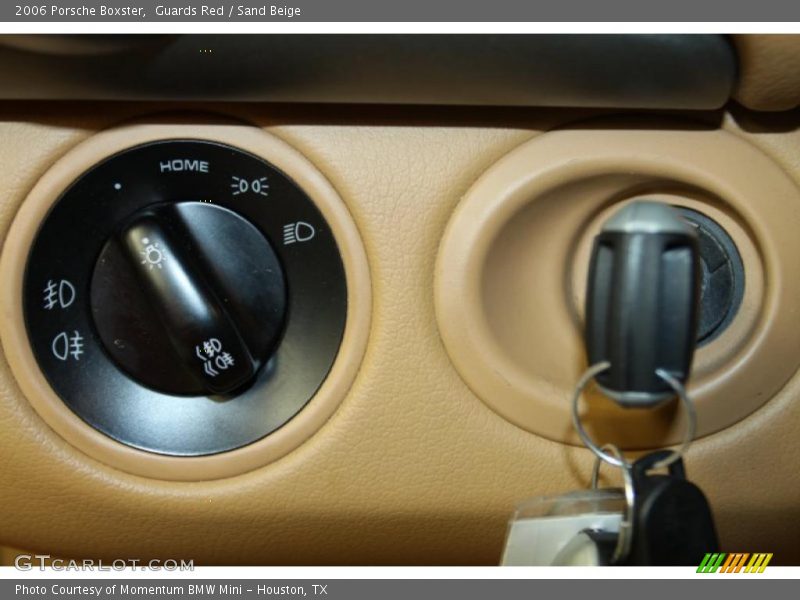 Guards Red / Sand Beige 2006 Porsche Boxster