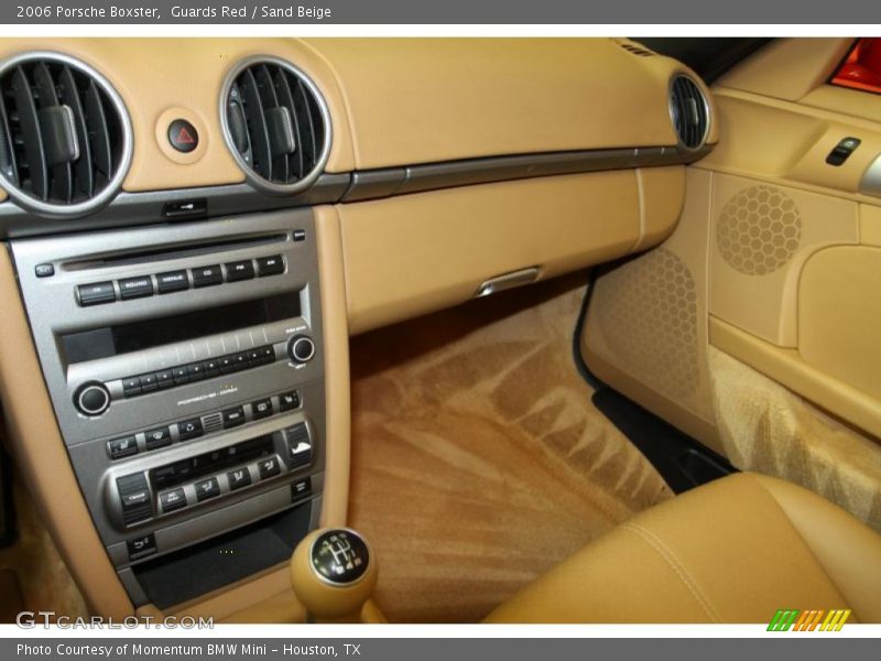 Guards Red / Sand Beige 2006 Porsche Boxster