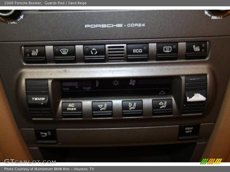 Guards Red / Sand Beige 2006 Porsche Boxster