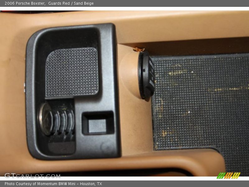 Guards Red / Sand Beige 2006 Porsche Boxster