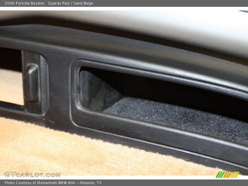 Guards Red / Sand Beige 2006 Porsche Boxster