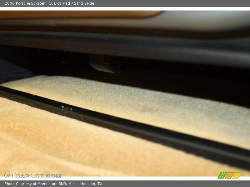 Guards Red / Sand Beige 2006 Porsche Boxster