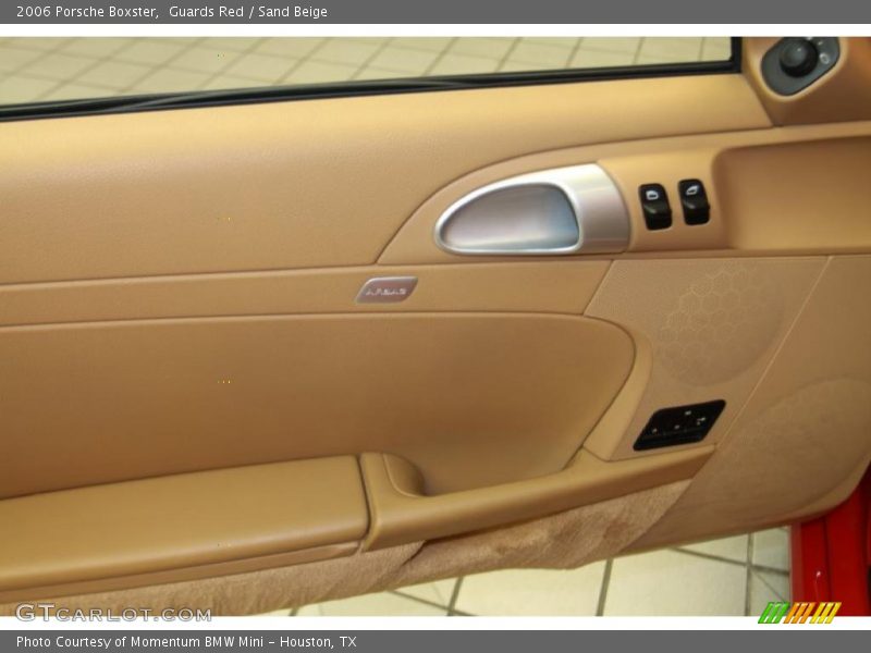 Guards Red / Sand Beige 2006 Porsche Boxster