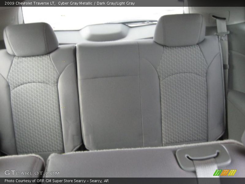 Cyber Gray Metallic / Dark Gray/Light Gray 2009 Chevrolet Traverse LT