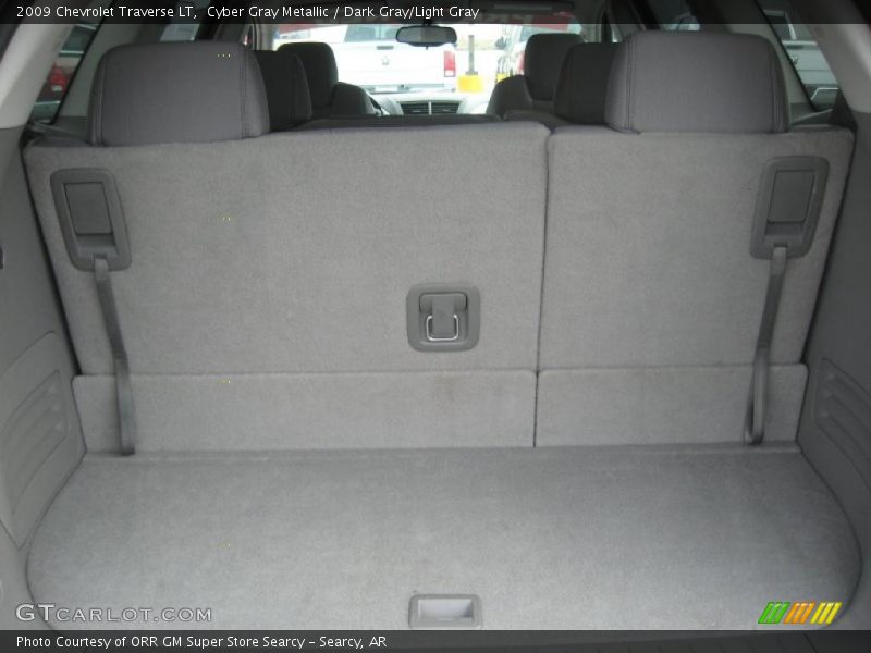 Cyber Gray Metallic / Dark Gray/Light Gray 2009 Chevrolet Traverse LT