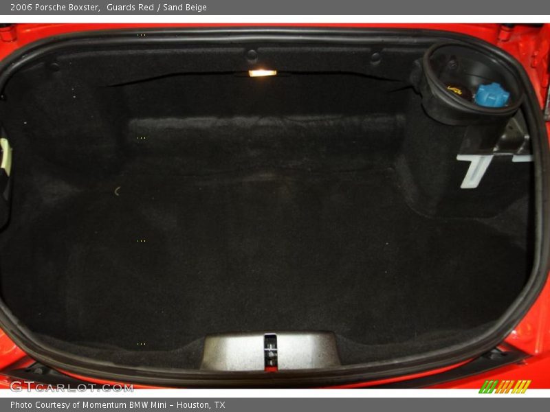 Guards Red / Sand Beige 2006 Porsche Boxster