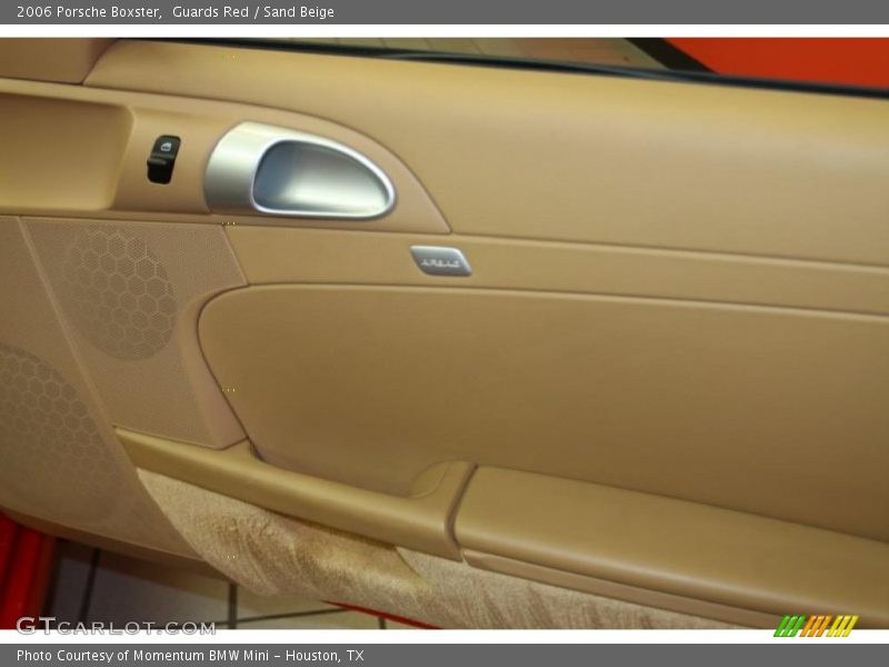 Guards Red / Sand Beige 2006 Porsche Boxster