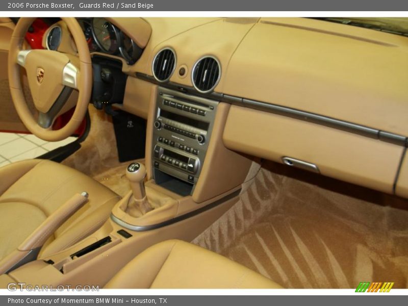 Guards Red / Sand Beige 2006 Porsche Boxster