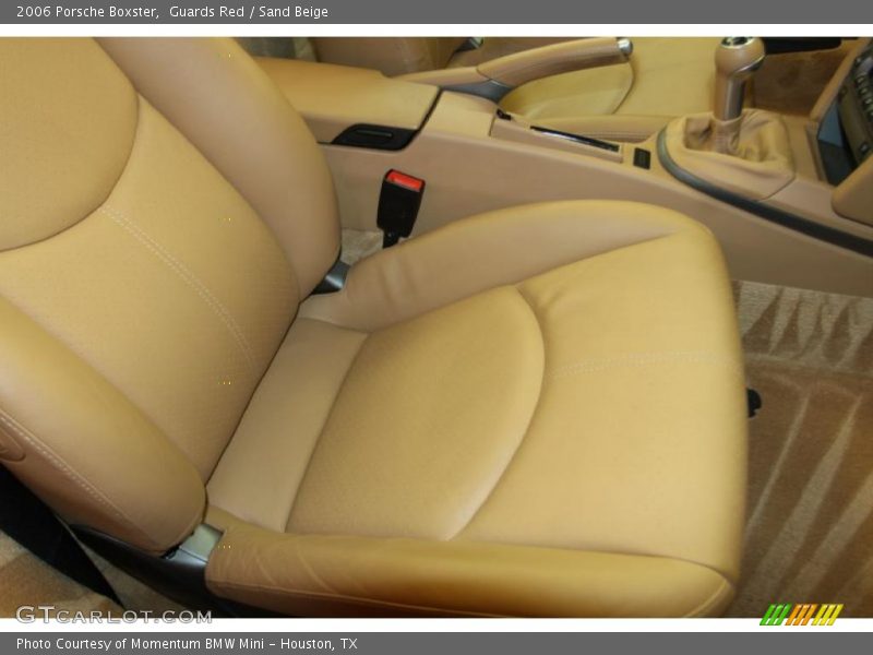 Guards Red / Sand Beige 2006 Porsche Boxster