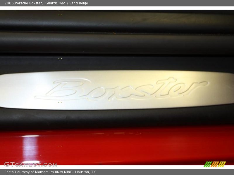 Guards Red / Sand Beige 2006 Porsche Boxster