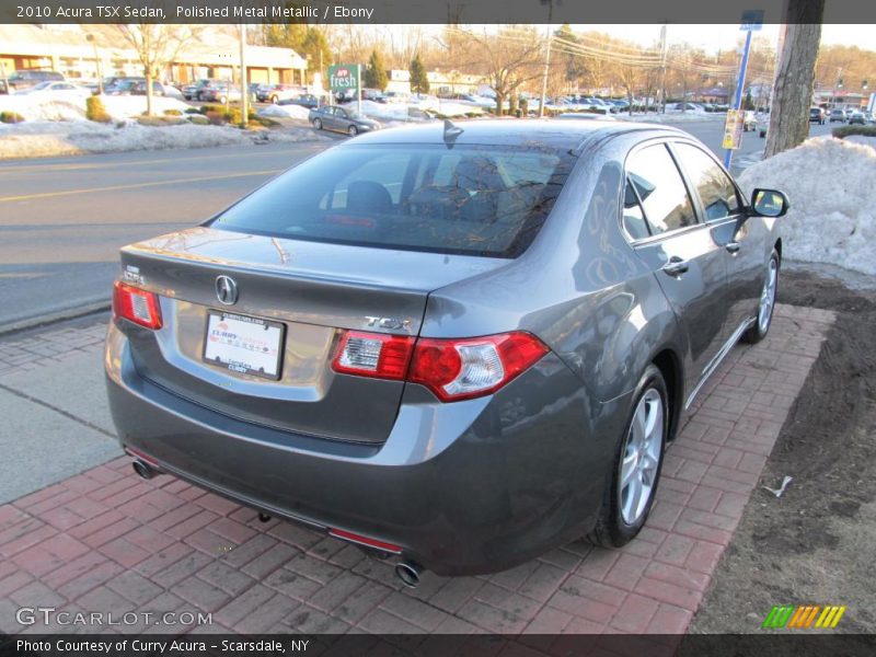 Polished Metal Metallic / Ebony 2010 Acura TSX Sedan