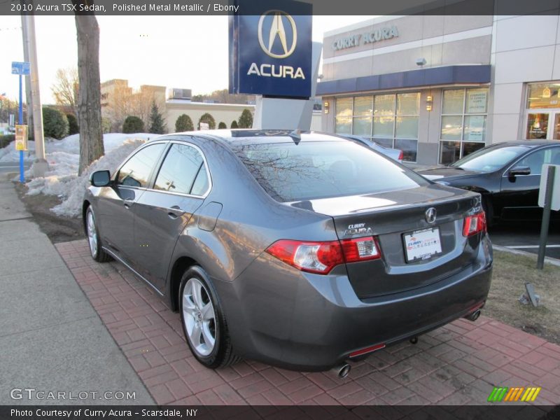 Polished Metal Metallic / Ebony 2010 Acura TSX Sedan