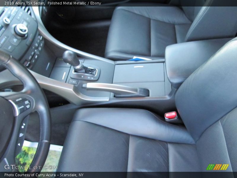 Polished Metal Metallic / Ebony 2010 Acura TSX Sedan