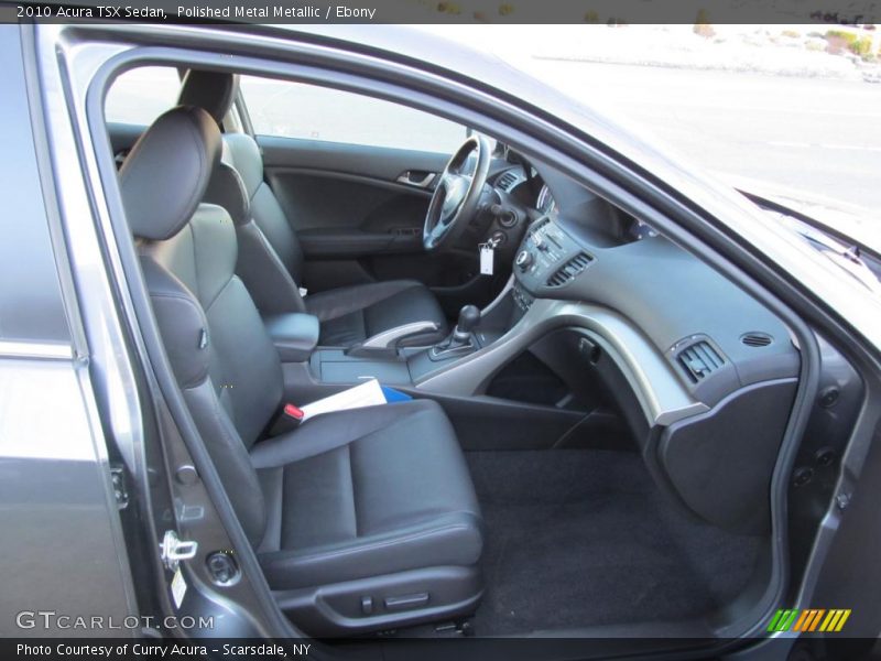 Polished Metal Metallic / Ebony 2010 Acura TSX Sedan