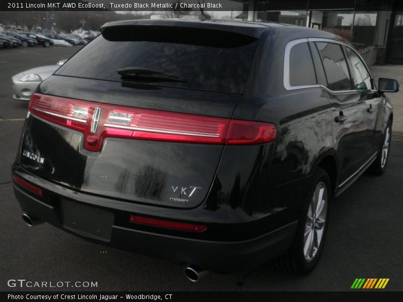 Tuxedo Black Metallic / Charcoal Black 2011 Lincoln MKT AWD EcoBoost