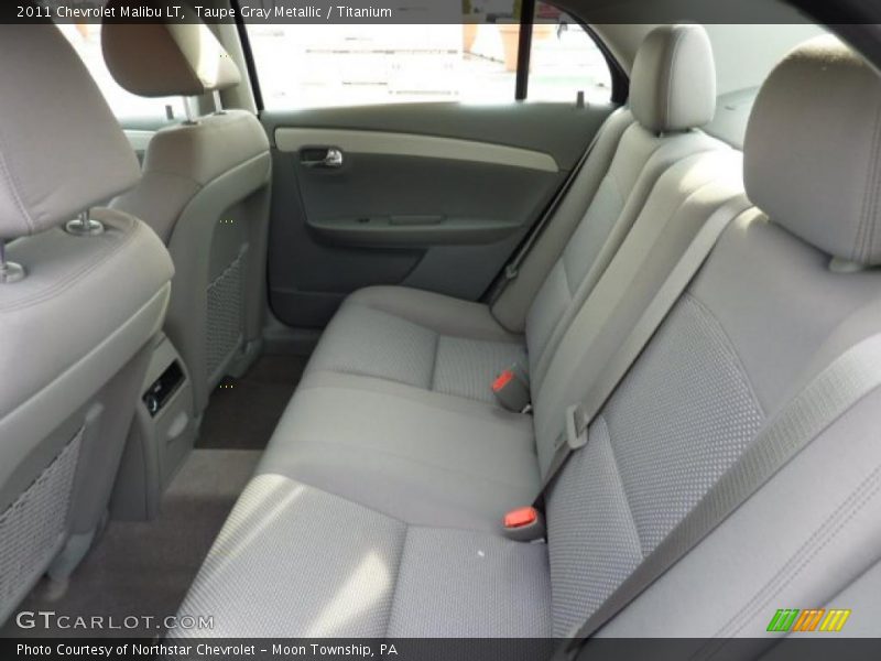Taupe Gray Metallic / Titanium 2011 Chevrolet Malibu LT