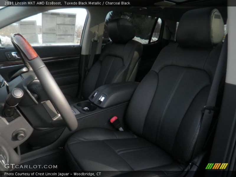 Tuxedo Black Metallic / Charcoal Black 2011 Lincoln MKT AWD EcoBoost