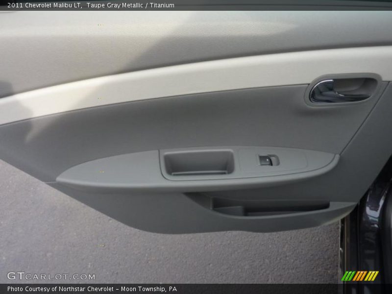 Taupe Gray Metallic / Titanium 2011 Chevrolet Malibu LT
