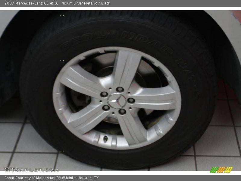 Iridium Silver Metallic / Black 2007 Mercedes-Benz GL 450