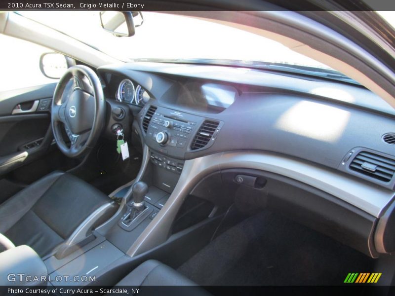 Grigio Metallic / Ebony 2010 Acura TSX Sedan