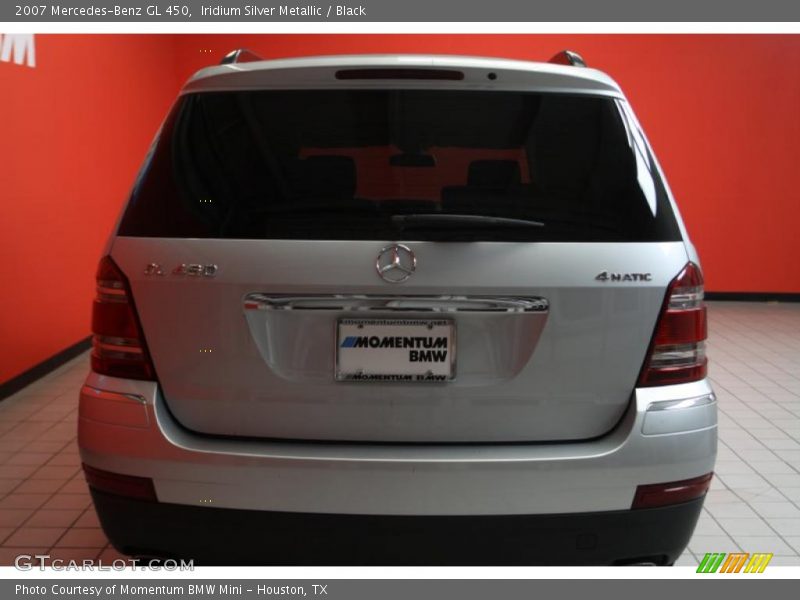 Iridium Silver Metallic / Black 2007 Mercedes-Benz GL 450