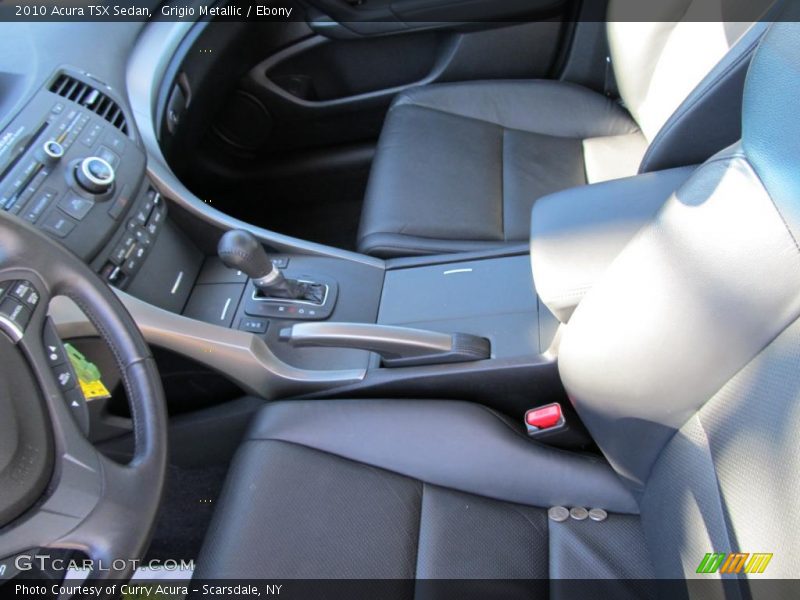 Grigio Metallic / Ebony 2010 Acura TSX Sedan