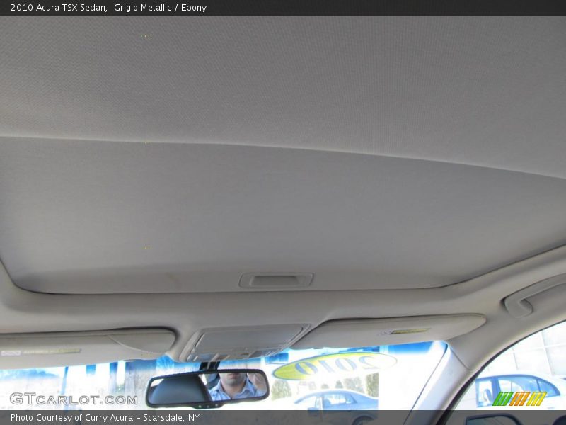 Grigio Metallic / Ebony 2010 Acura TSX Sedan