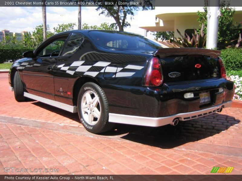  2001 Monte Carlo SS Brickyard 400 Pace Car Black