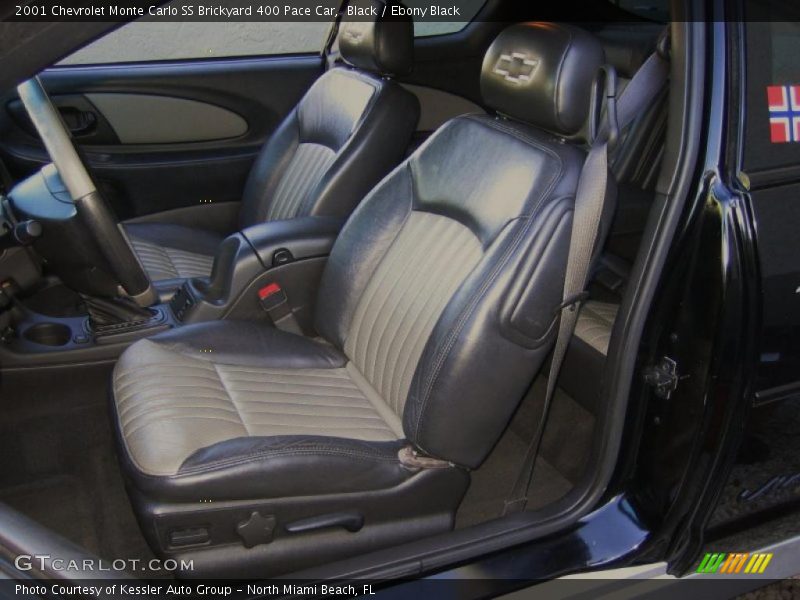 Black / Ebony Black 2001 Chevrolet Monte Carlo SS Brickyard 400 Pace Car