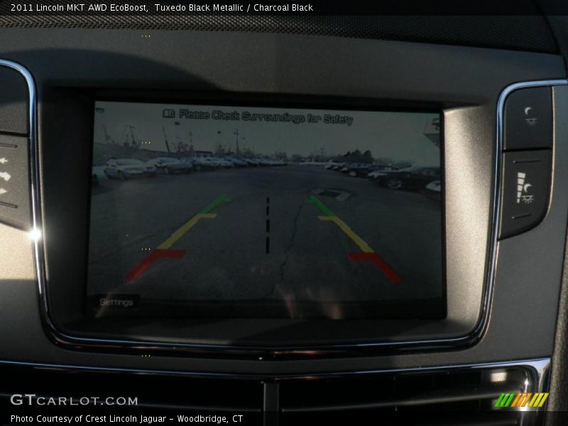 Tuxedo Black Metallic / Charcoal Black 2011 Lincoln MKT AWD EcoBoost