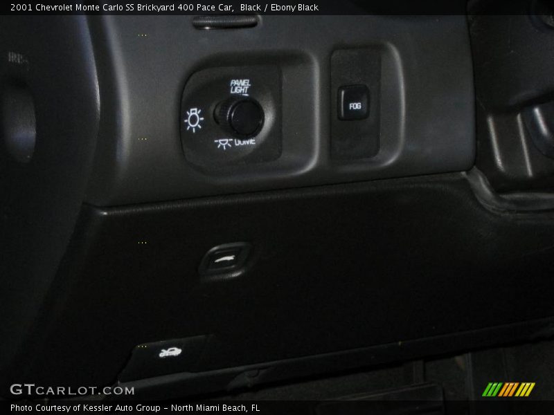 Black / Ebony Black 2001 Chevrolet Monte Carlo SS Brickyard 400 Pace Car