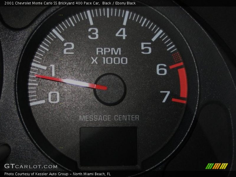 Black / Ebony Black 2001 Chevrolet Monte Carlo SS Brickyard 400 Pace Car
