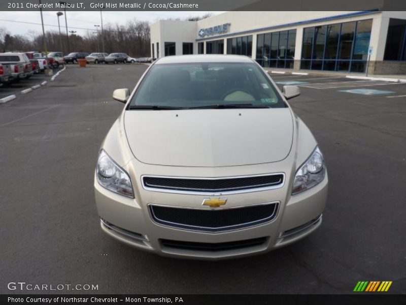 Gold Mist Metallic / Cocoa/Cashmere 2011 Chevrolet Malibu LT