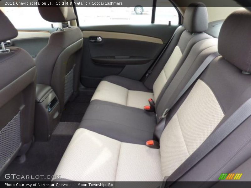 Gold Mist Metallic / Cocoa/Cashmere 2011 Chevrolet Malibu LT