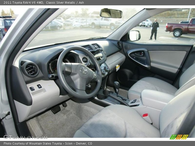  2011 RAV4 V6 4WD Ash Interior